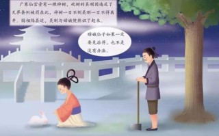 玉兔与嫦娥的故事50字，嫦娥与玉兔的民间故事