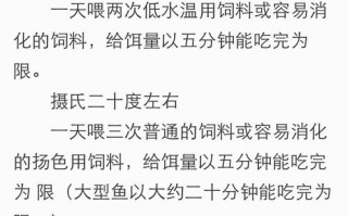 喂鱼的注意的事项，喂鱼的注意的事项是什么