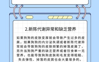 狗狗身上的皮屑怎么办：原因、预防和治疗方法