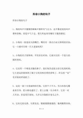 狗狗的四种心情表示 狗狗心情的句子