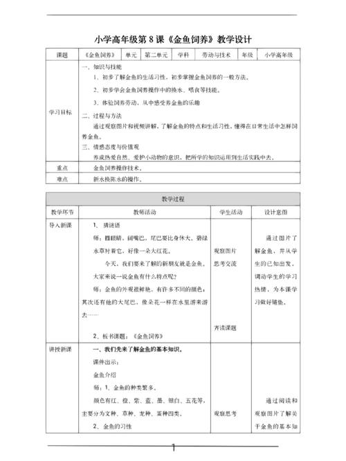 金金鱼的饲养方法，金鱼的饲养流程